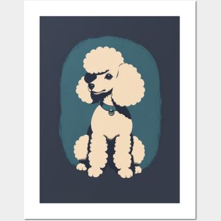 Poodle Dog 2 - Japanese Old Vintage Posters and Art